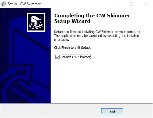 CW Skimmer̃CXg[