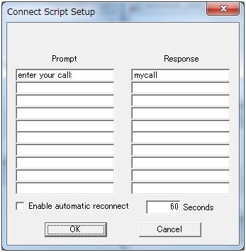 Connect Script Setup