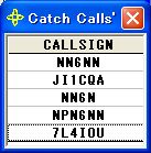 CATCH CALLSIGN